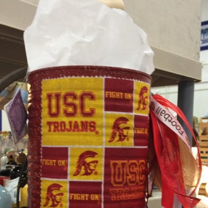 USC Trojans / usc graduation gift / usc trojan football / usc gift basket / usc football / graduation gift / usc centerpiece / usc mom gift