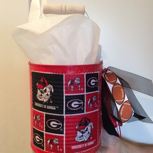 University of Georgia gift can, Uga bulldog /