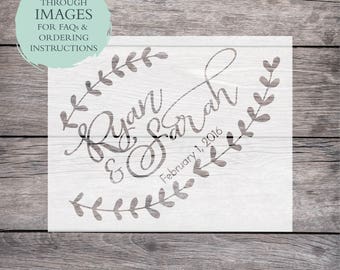 Name stencil | Etsy