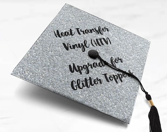 Heat Transfer UPGRADE for Grad Cap Designs (DO NOT purchase alone---this does not include an actual decal)