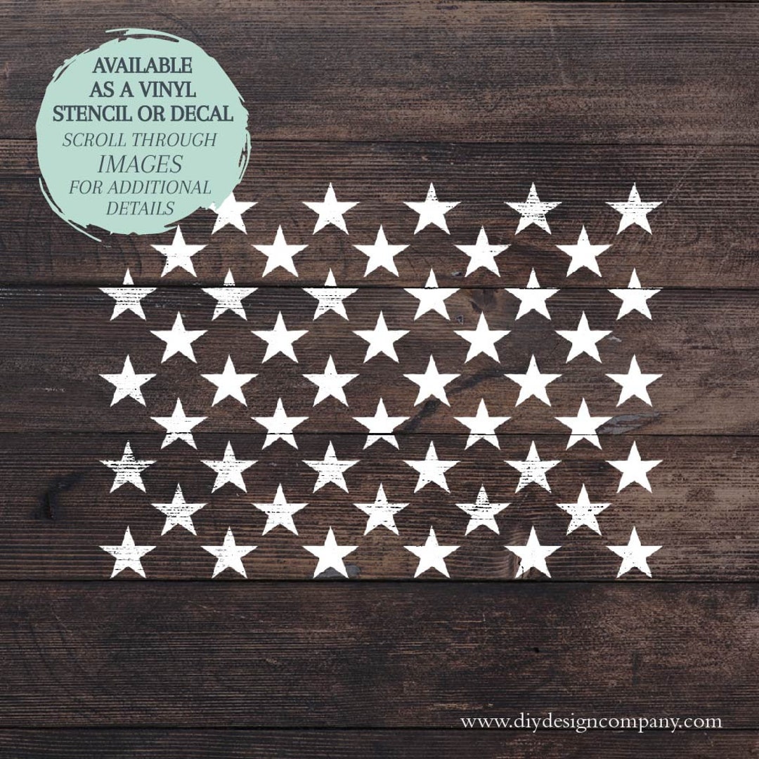 american-flag-stars-stencil-american-flag-stars-decal-american-flag-cornhole-boards-one-time-use-adhesive-vinyl-stencil-vinyl-decal-etsy