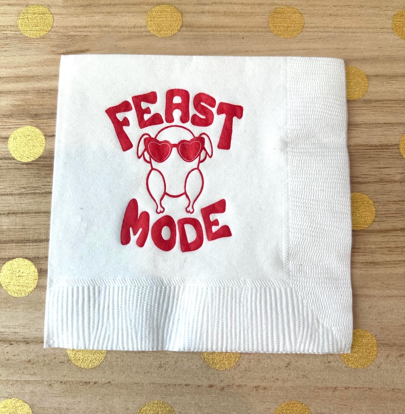 feast mode Thanksgiving cups