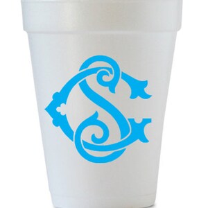 Monogram Cups - Customizable