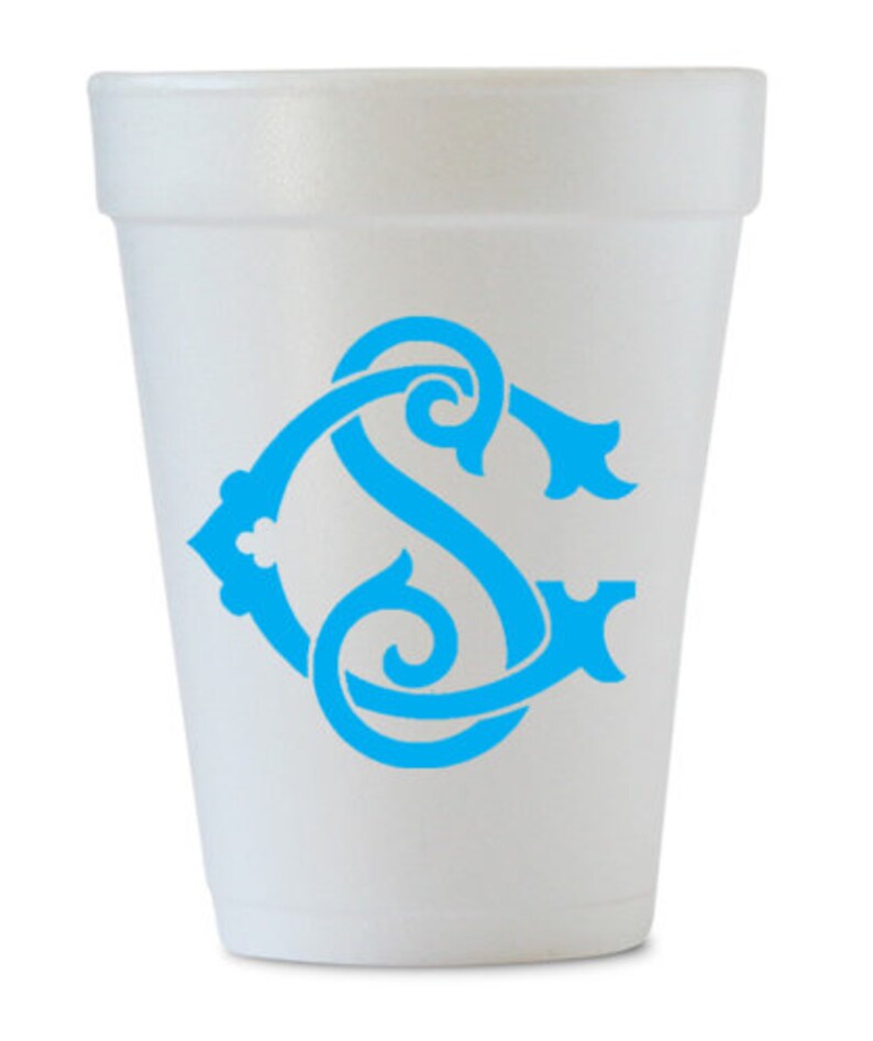 Monogram Cups - Customizable