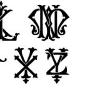 Custom Monograms