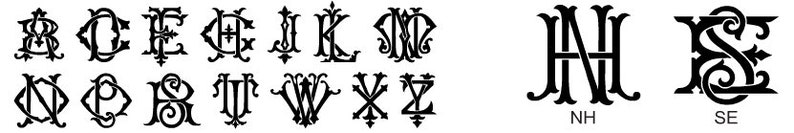 Custom Monograms