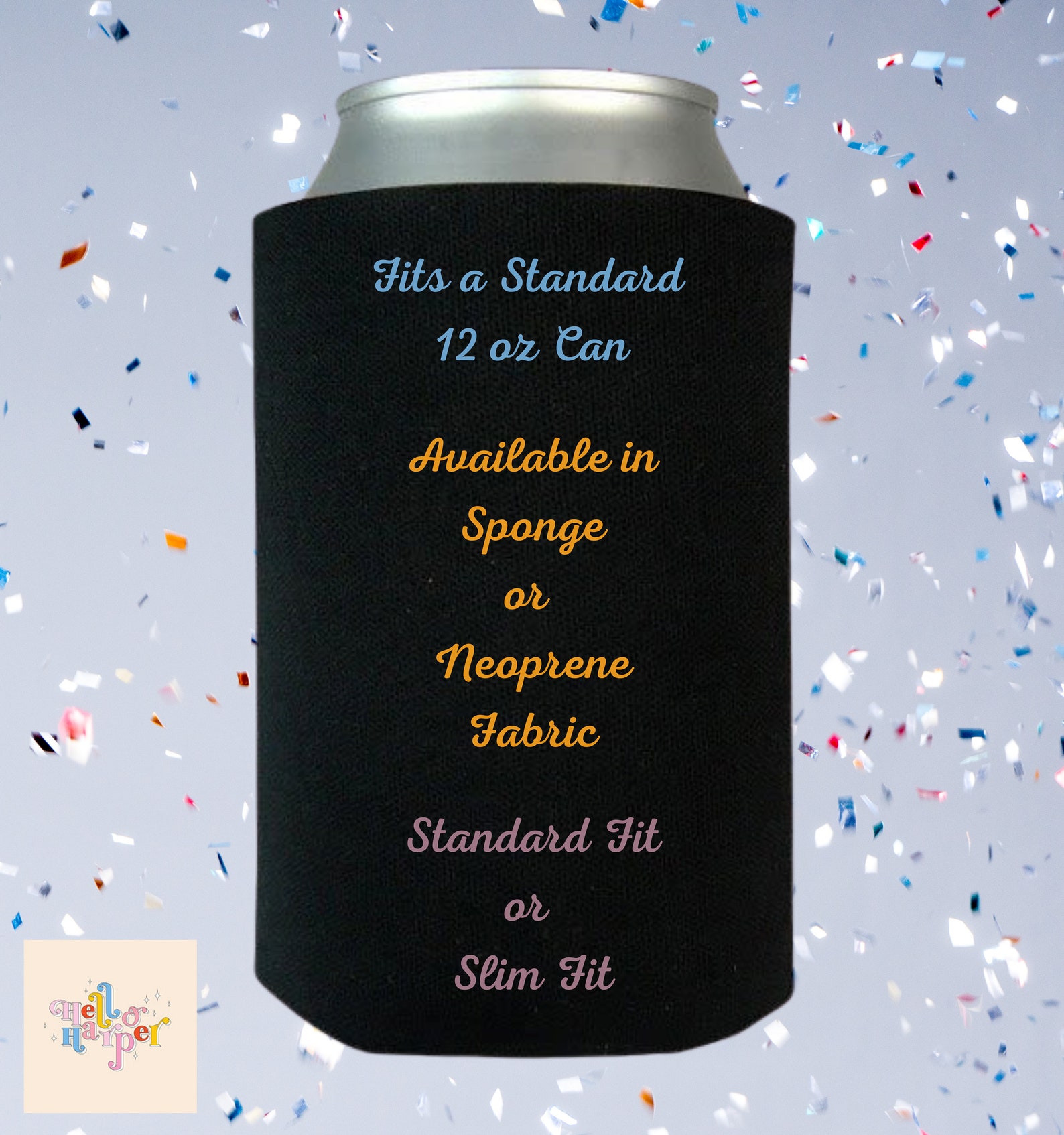 personalized-12-ounce-can-cooler-custom-last-name-bar-koozie-etsy