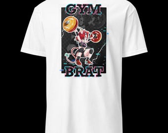 Hololive Gym Brat Weightlifting T-Shirt