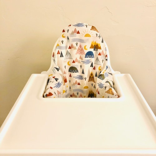 Ikea High Chair Cover Antelop High Chair Cover Cushion Cover Etsy