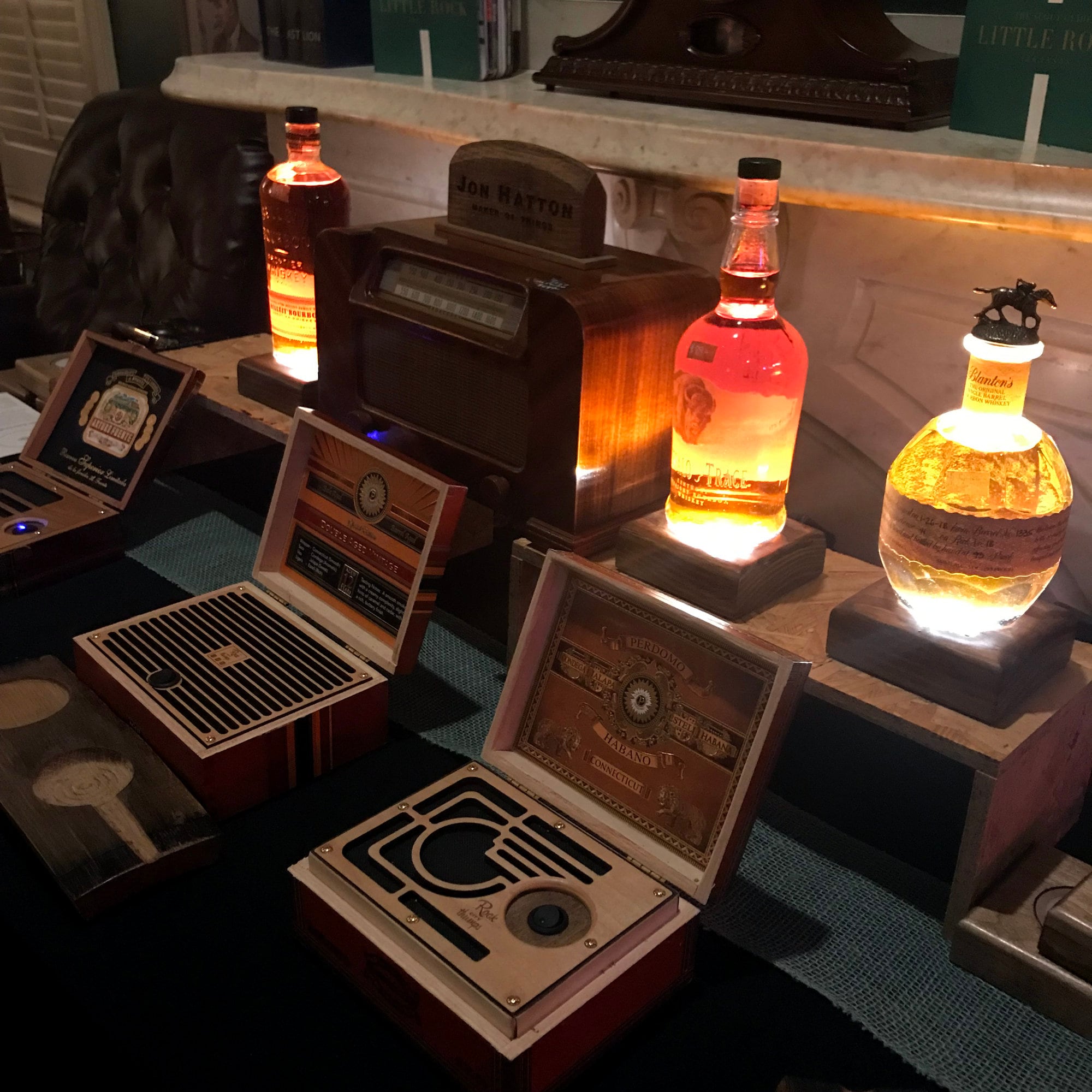 Lampe boutelle de Jack Danel's