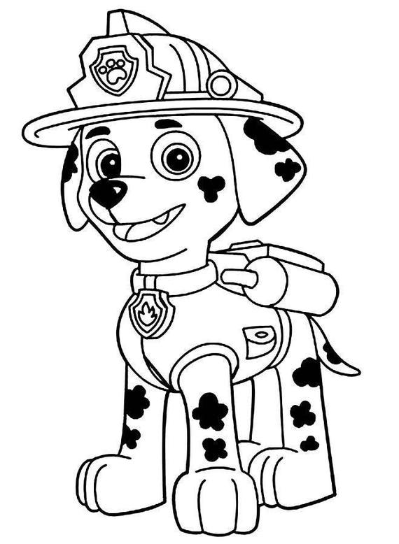 Download Marshall Paw Patrol Svg Cut File Etsy