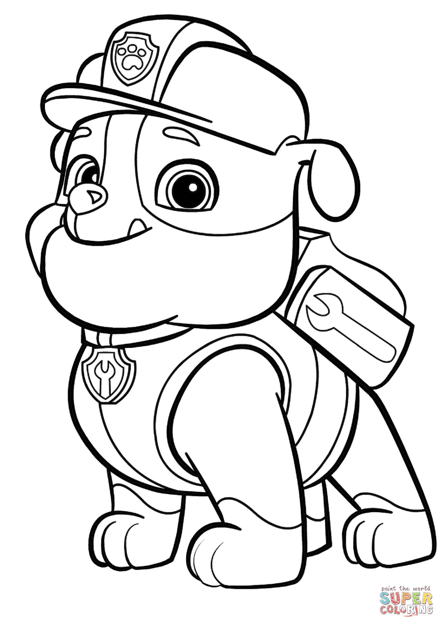 Download Rubble Paw Patrol Svg Cut File Etsy