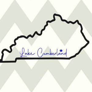 Lake Cumberland-Kentucky-Lake Life-SVG cut files-Digital download