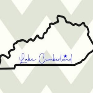Lake Cumberland-Kentucky-Lake Life-SVG cut file- Digital download