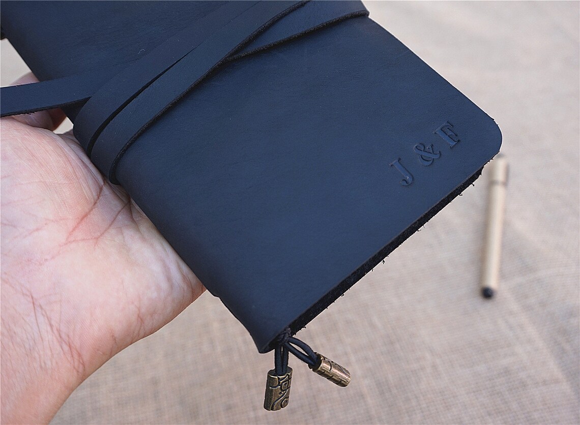 Personalized Travel Journal Custom Leather Bound Journal - Etsy