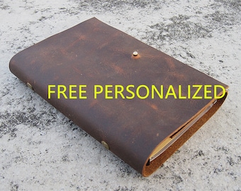 refillable leather journal leather bound journal personalized leather journal custom leather notebook mens journal handmade journal leather