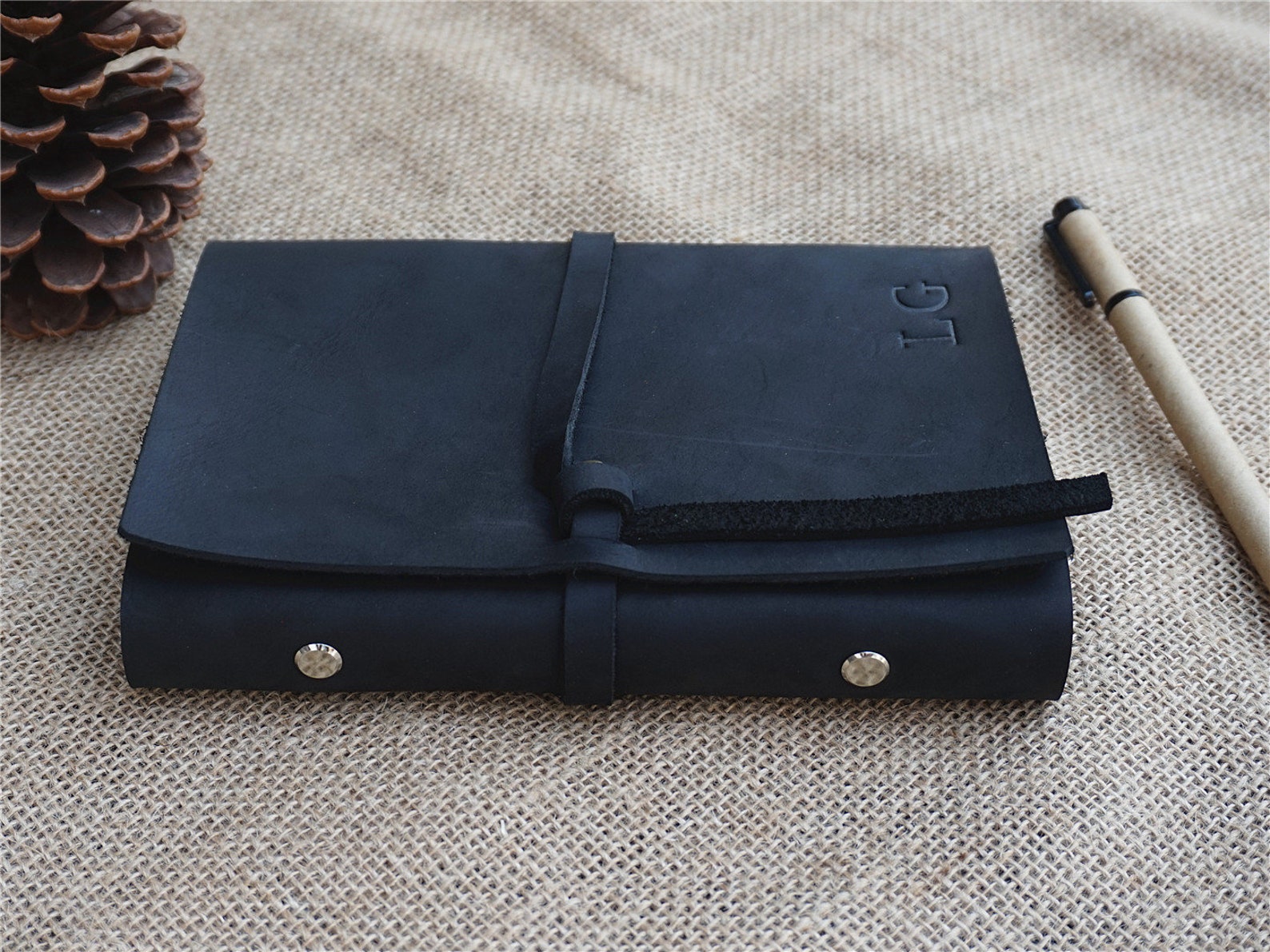 Personalized Leather Travel Journal Custom Diary Handmade Etsy