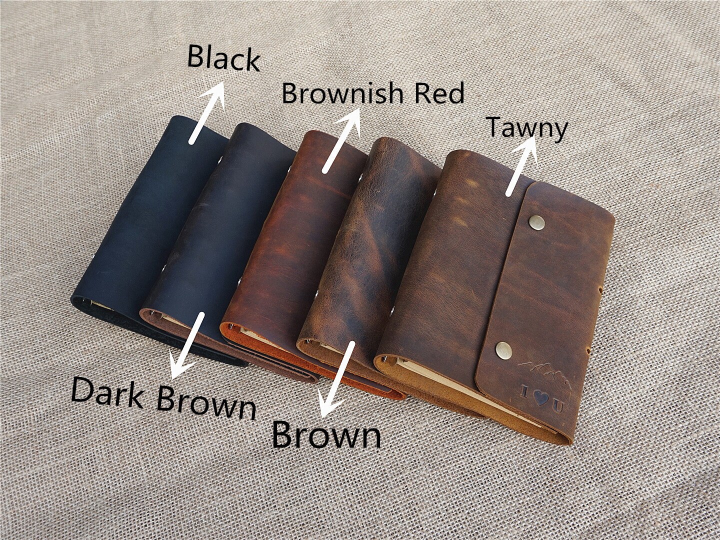 Handmade Planner Binder Leather Binder Planner Personalized Etsy