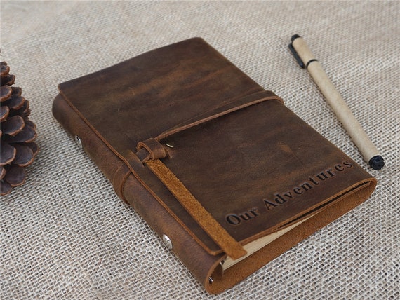 Custom Leather Journal Leather note book Vintage look book bullet journal Student Planner Sketchbook Business Organizer Office Gift