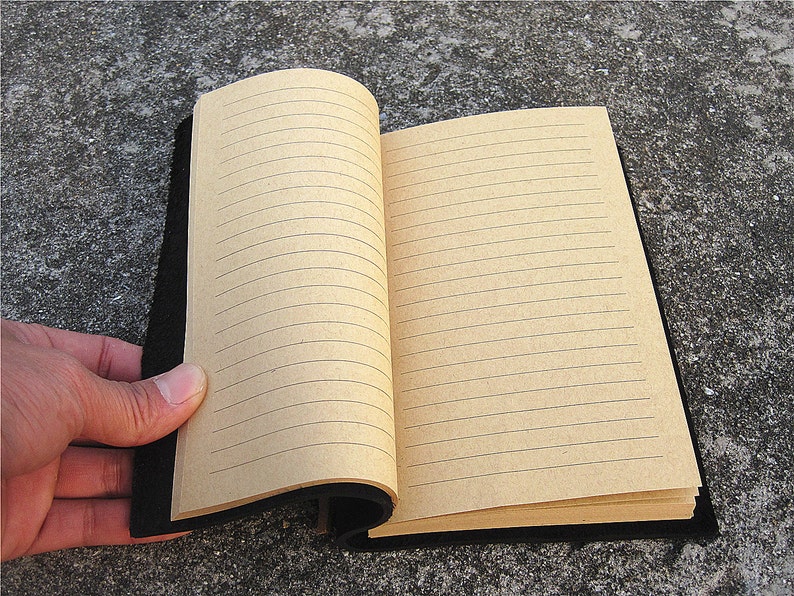 Leather bound notebook leather bound journal personalized Etsy