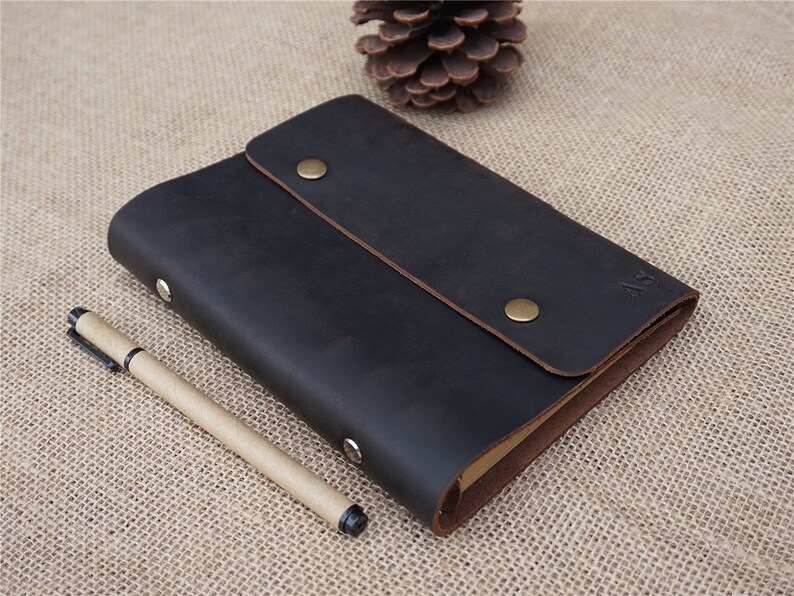 Custom Leather Planner Personalized Planner Engraved Etsy