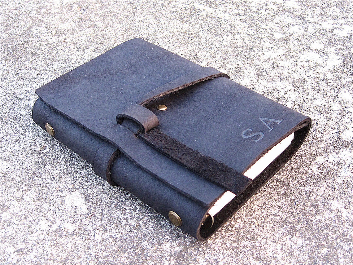 Personalized Journal Leather Personalized Journal Mens Leather Etsy