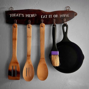 Kitchen Utensil Holder | Redwood Furnish | Resin Wood | Natural Wood Kitchen| Lake Tahoe | Redwood Kitchen | Kitchen Utensils | Resin Wood