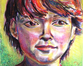 Custom pastel portrait