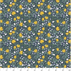 Rifle Paper Co. - Bramble, Daisy Fields Navy Metallic