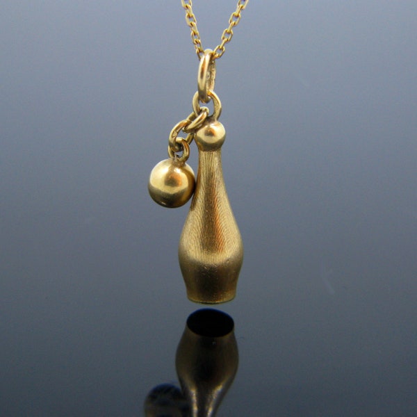 Bowling Necklace Etsy