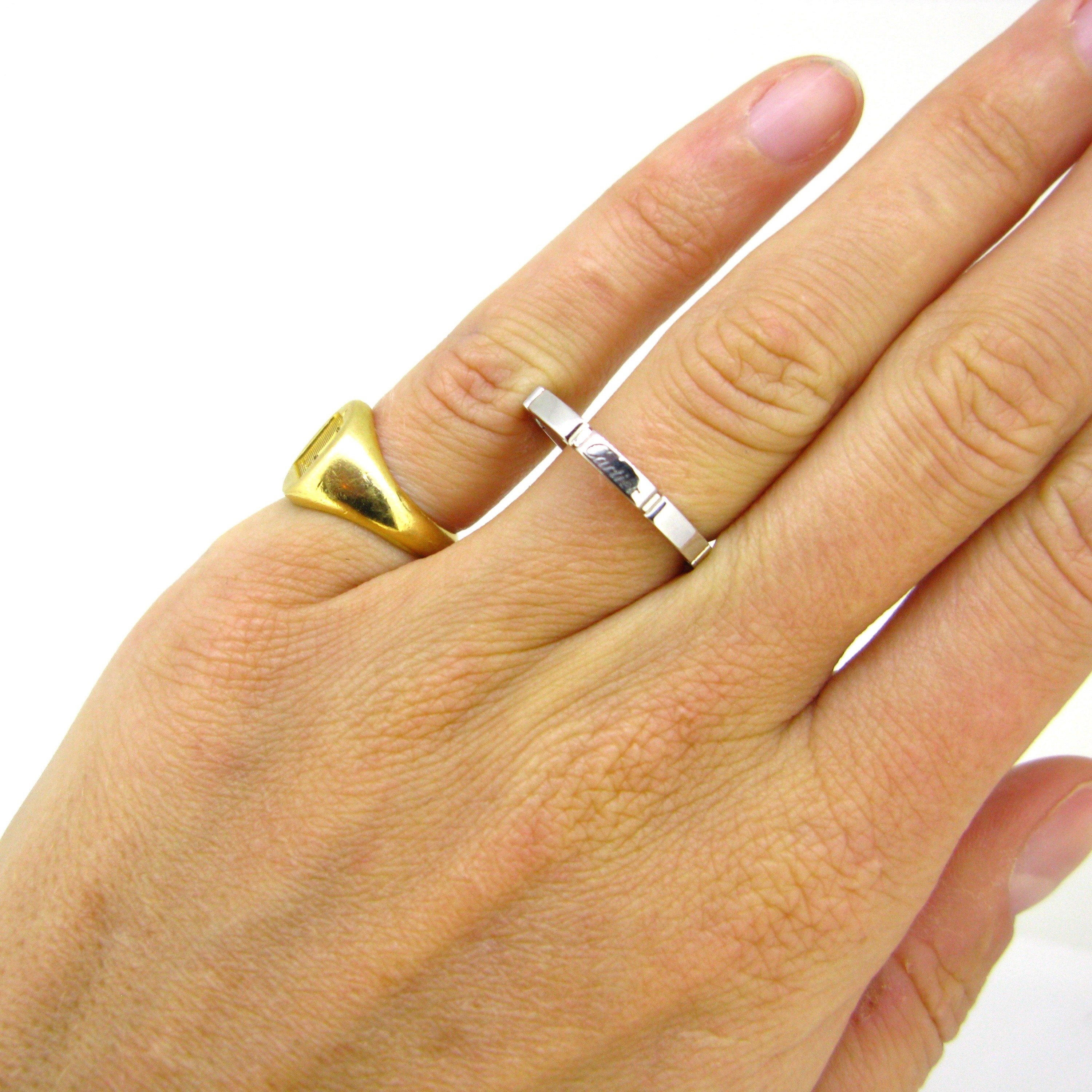 Cartier Maillon Panthere White Gold Band Wedding Engagement Bridal Cartier Maillon Panthere White Gold Band Wedding Engagement Bridal