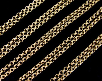 28 Inch Gold Chain - Etsy UK