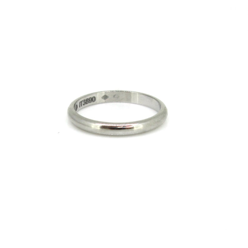 Cartier Platinum Wedding Ring image 4