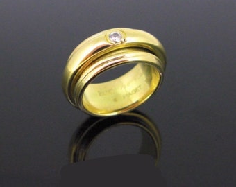 Piaget Possession Collection Diamond Large Band Ring, 18kt yellow gold, 1993