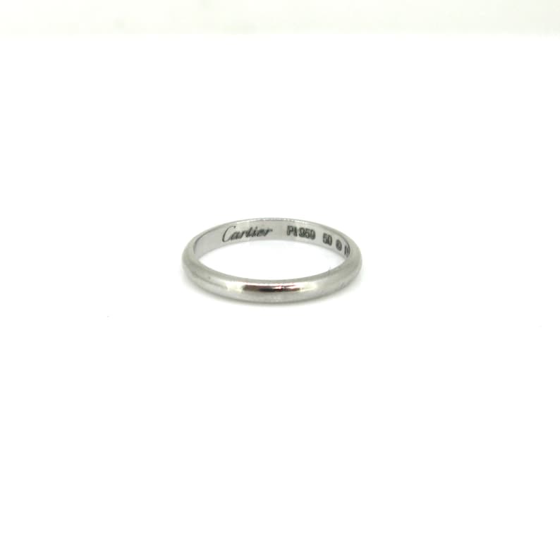 Cartier Platinum Wedding Ring image 3