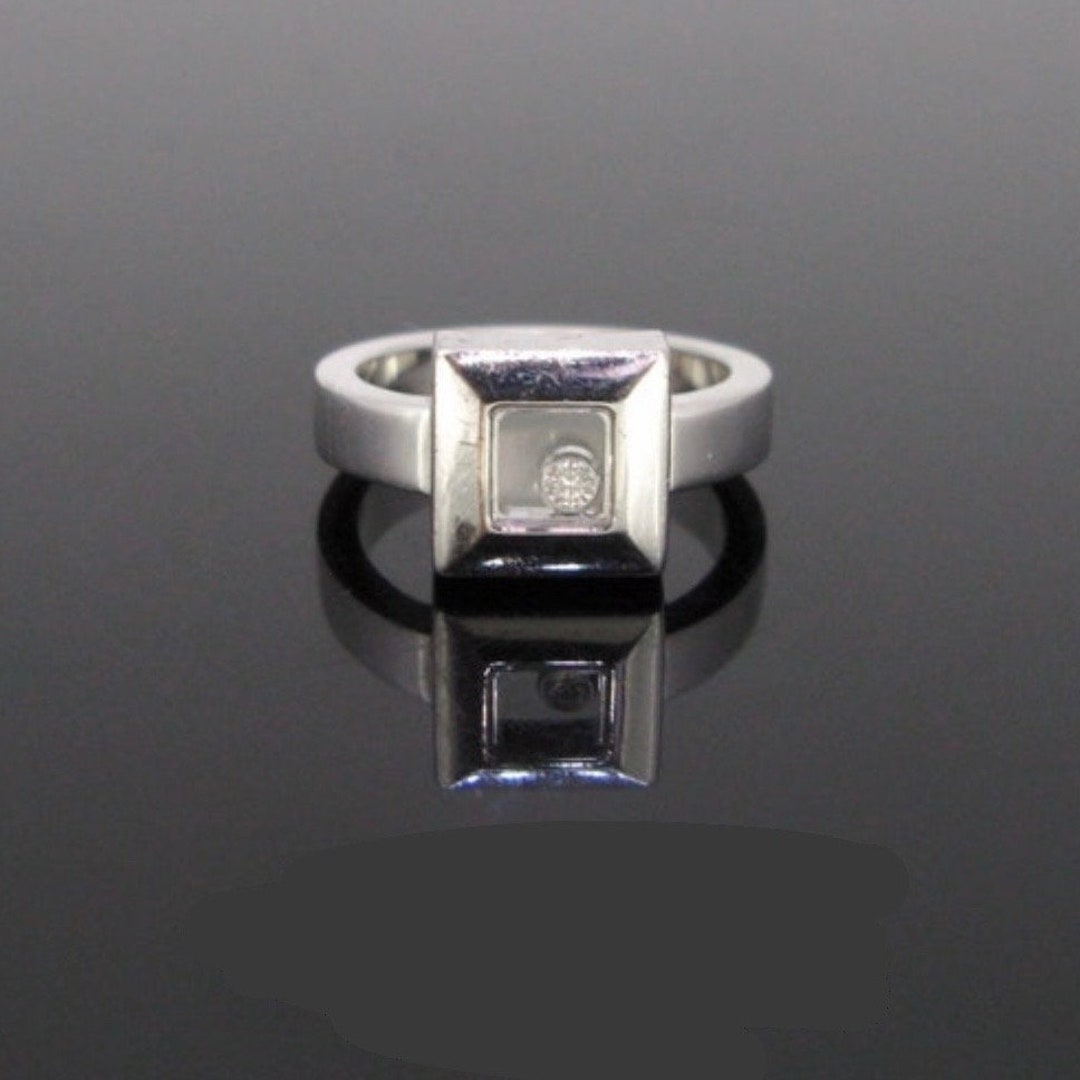 Chopard square ring sale
