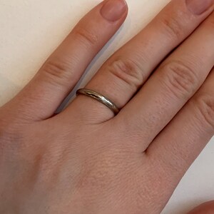 Cartier Platinum Wedding Ring image 6