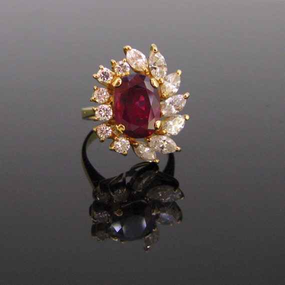 Cluster ring etsy deals