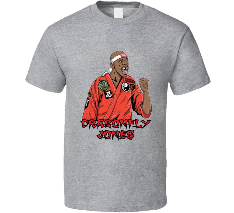 Dragonfly Jones Martin Lawrence Cartoon Mma Karate Kung Fu Martial Arts T Shirt