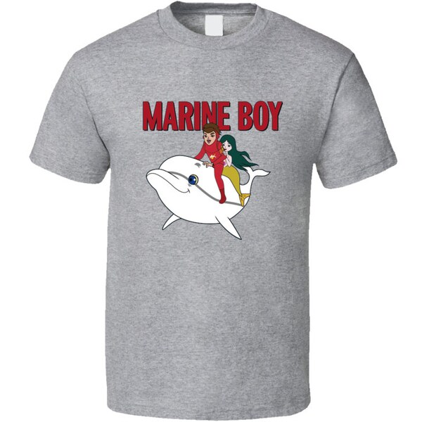 Marine Boy Retro Vintage 60's Throwback Japanese Anime Cartoon T Shirt