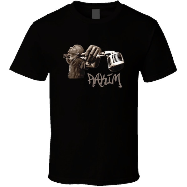 Rakim Rapper Microphone Fiend Hip Hop Rap Tribute T Shirt