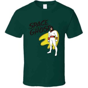 Space Ghost Classic Cartoon Rare Vintage Throwback Old School T Shirt ...