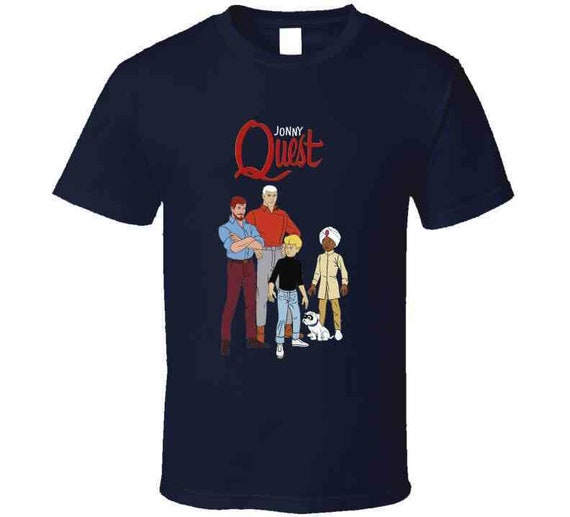 Jonny Quest Vintage Classic Retro Cartoon Shirt Old School