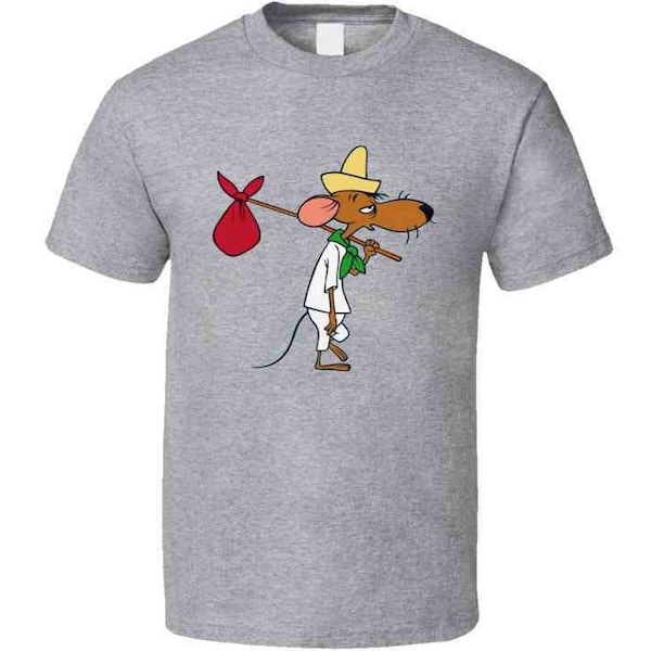 Speedy Gonzales Slow Poke Rodriguez Looney Tunes Throwback Retro Cartoon T Shirt