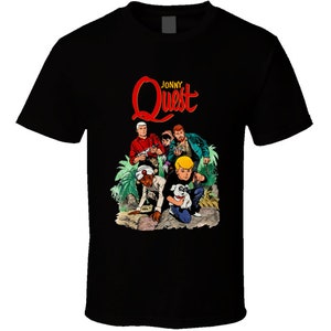 Jonny Quest Classic Action Cartoon 60's Nostalgia Throwback T Shirt