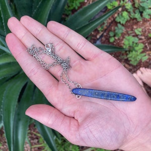 Lapis lazuli necklace, lapis lazuli, stone necklace, boho necklace, necklace, lapis lazuli jewelry