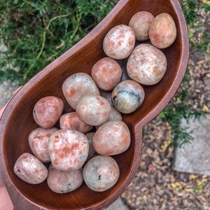 Sunstone, Tumbled sunstone, Sunstone tumbled, Tumbled stone, Tumbled stones