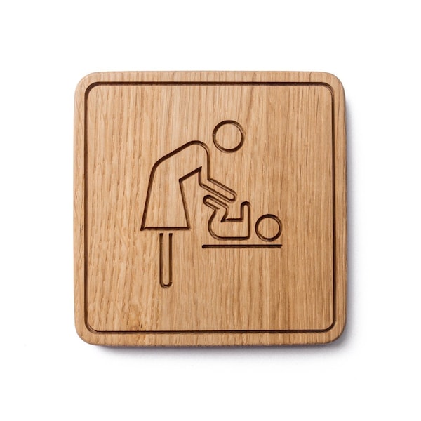Baby Changing Table Sign Etsy