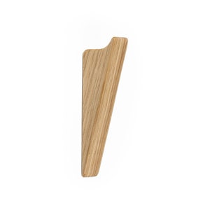 Natural Wall Hooks BRUNO, Coat Hooks, Towel Hooks, Bathroom Accessories, Wooden Coat Rack, Hooks for Wall, Oak Wood Wall Hooks