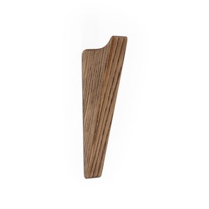 Brown Wall Hooks BRUNO, Coat Hooks, Towel Hooks, Bathroom Accessories, Wooden Coat Rack, Hooks for Wall, Oak Wood Wall Hooks